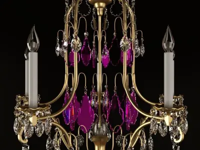 Classic chandelier 3D model