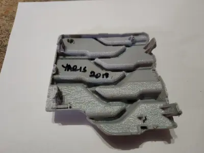 toyota yaris 2018 front bumper tow cover 3D print model