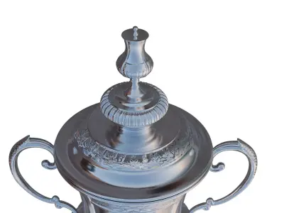 FA Cup trophy - The Football Association Challenge Cup trophy 3D model