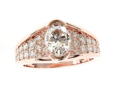 Fancy Ring 3D print model