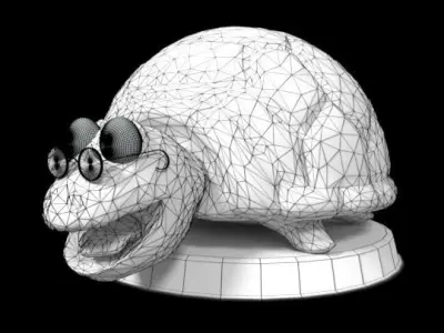 Cartoon Turtle  3D model purchase