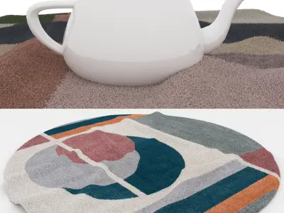 Rugs No 726 Low-poly 3D model