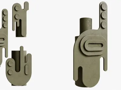 Decorative Vases 3D model purchase