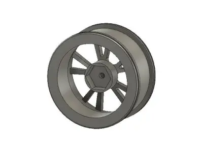 STL Files ready for 12mm hex 3D print model