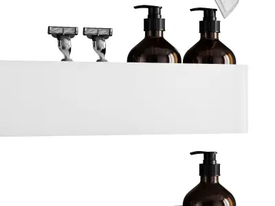 Bathroom Accessories 12 3D model