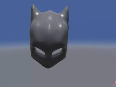 Batman Mask V4 3D model