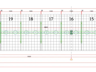 Solar Tracker Systems Static Project 3D model