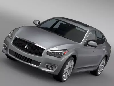 Mitsubishi Proudia BY51 2017 3D model