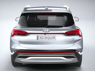 Hyundai SantaFe Basic 2021 3D model