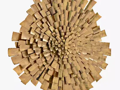 Kelly Wearstler Wall Sculpture 3D model