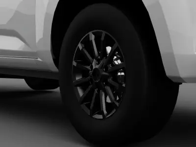 isuzu dmax 2020  cab4 Low-poly 3D model