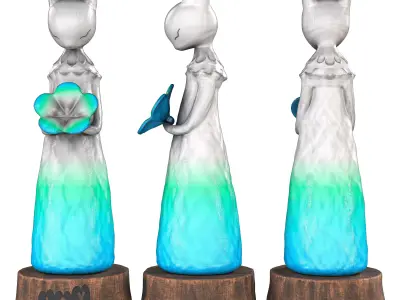 Hevaline Set Decor 3D model