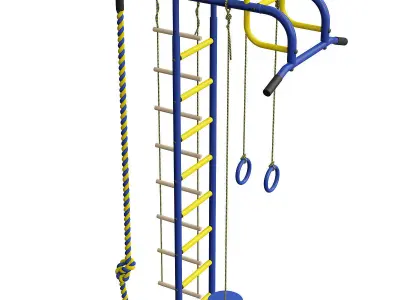 Childrens Sports Complex Set-3 3D model