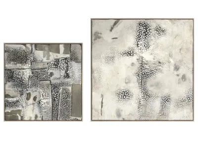 Abstract Painting Frame Set 01 3D model