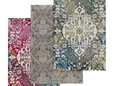 Rug Set 508 3D model