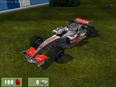 McLaren F1 MP4-22 Low-poly 3D model