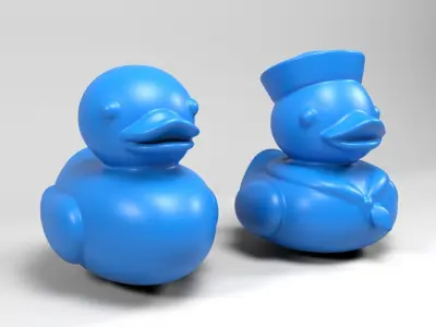 Ducklings 3D print model