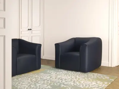 DS 47 Armchair 3D model