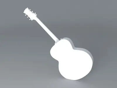 Stromberg Master 400 guitar Free 3D model