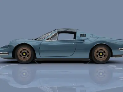 DINO 246 GT 3D model