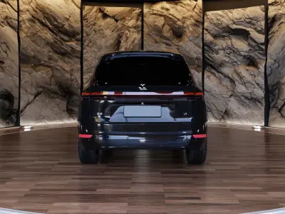 LiXiang L9 Black SUV Car 3D model