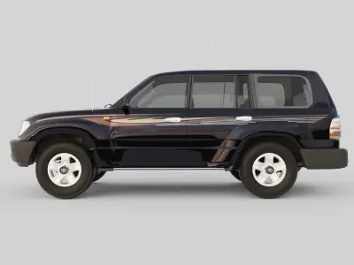 Toyota Landcruiser 100 series 3D model