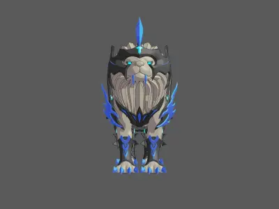 Lelion Warrior 3D model