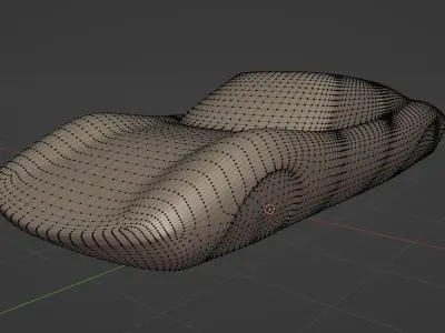 lambo  Miura-Inspired - Classic Sports Car Speedform 3D print model