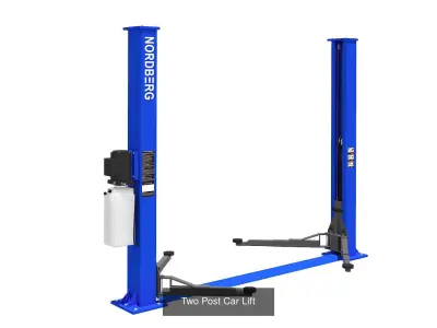 Car service lifting equipment 3D Model Pack