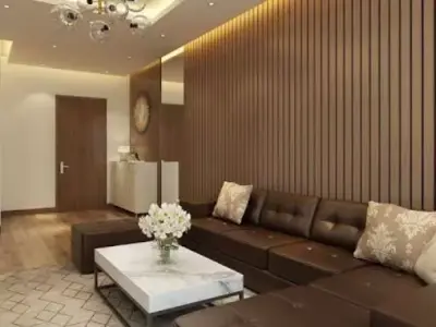 Livingroom and kitchen 3D model