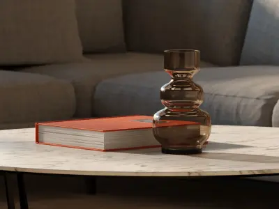 PANORAMA LIVING ROOM - Interior scene - 3d model 3D model