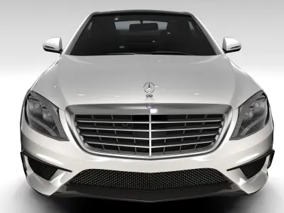 Mercedes Benz S 63 AMG W222 2016 3D model