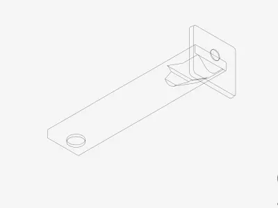 Wall Spout - Luxury - Style Low-poly 3D model