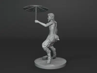 Mr Tumnus From Narnia 3D print model