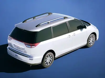 Toyota Previa SE 2020 3D model