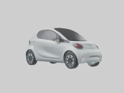 Electric City Car model 3D model