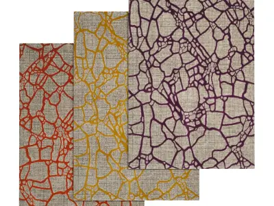 Rug Set 384 3D model