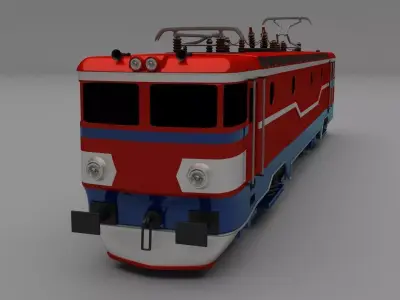 Electric Locomotive 3D model