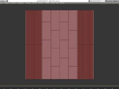 Wall Panel Decoration 3d model Low-poly 3D model purchase