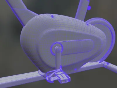 Gym Exersize Bike 3D model