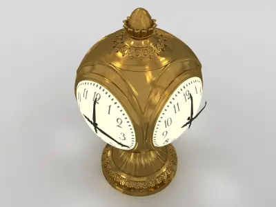 Grand Central Terminal clock 3D model