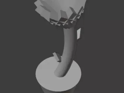 Flower pot for house Free 3D print model