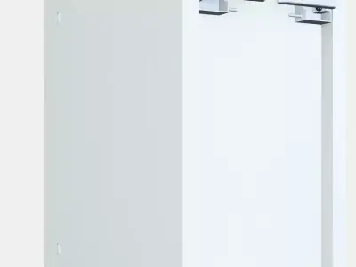 TORNVIKEN Open cabinet 4 Low-poly 3D model