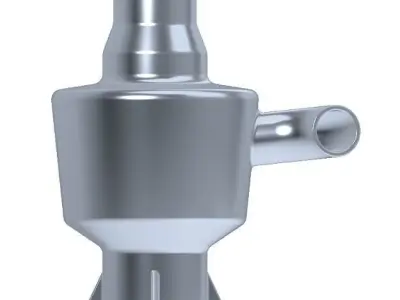 Cyclone Dust Collector 3D print model