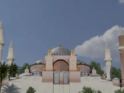 Hagia Sophia 3D model 3D model