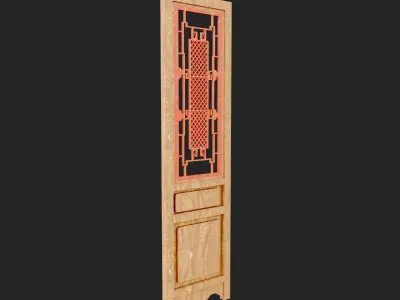 Wood Panel 2 3D model
