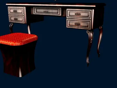 MAKE UP CONSOLE 3D model