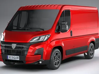 Peugeot Boxer L1H1 2024 3D model