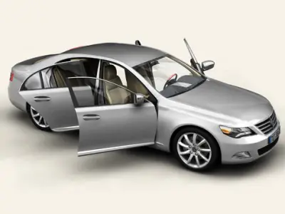 Generic Car Upper Class 3D model