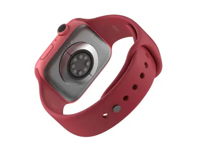 Apple Watch Series 8 Red  3D model
